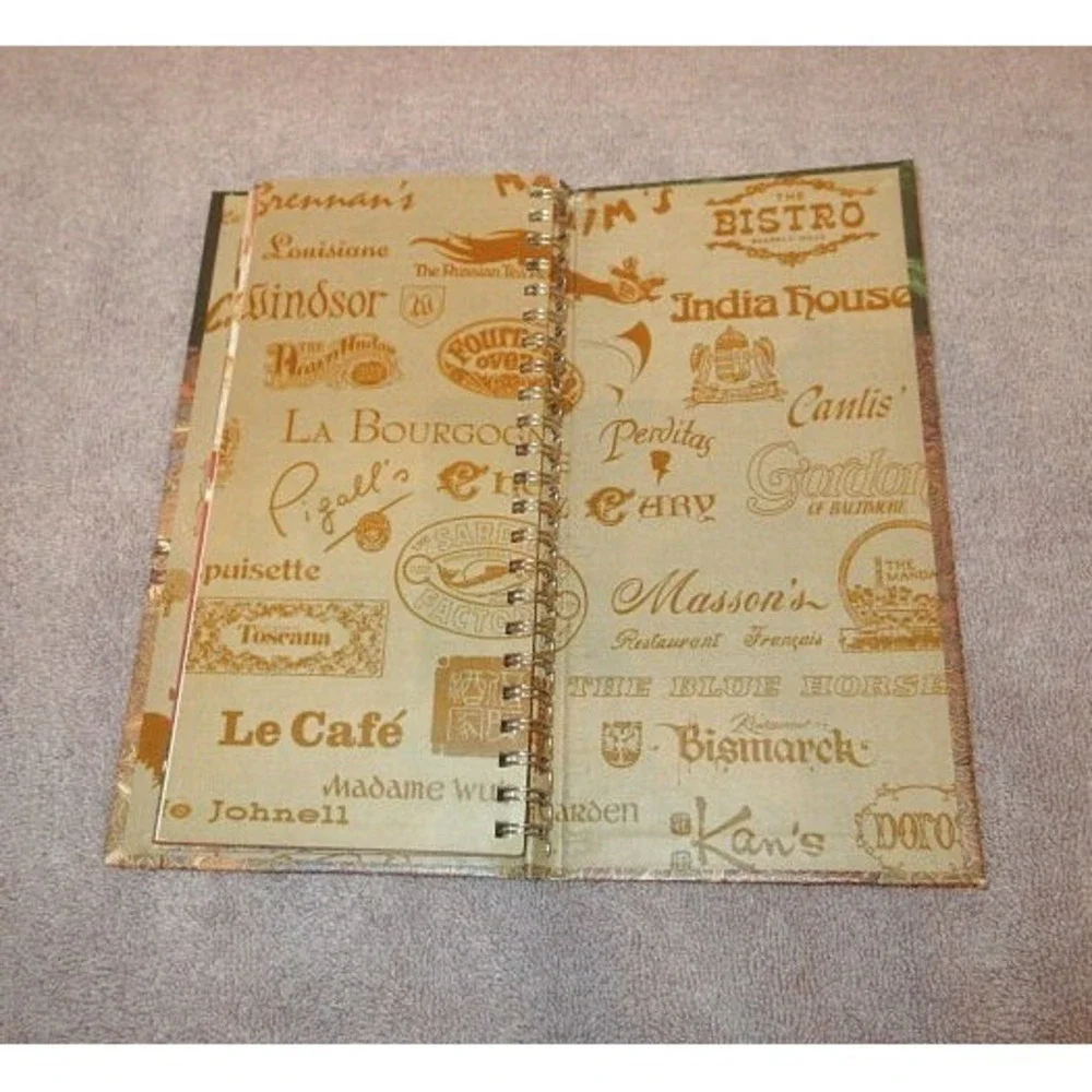 Vtg Restaurant Recipes & Deserts Cookbook Hard Cover Spiral 1978 Benson & Hedges